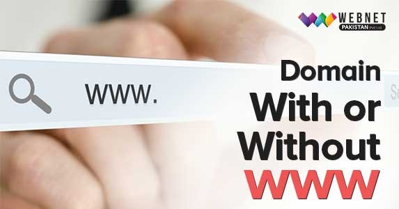 Domain with or without www